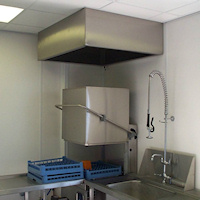 Ventilation Canopy for Dishwasher
